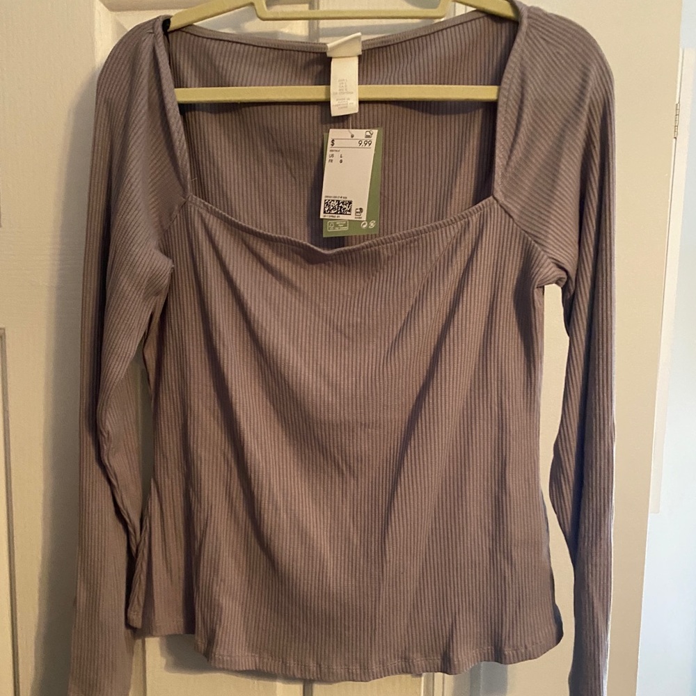 H&M Square Neck Top